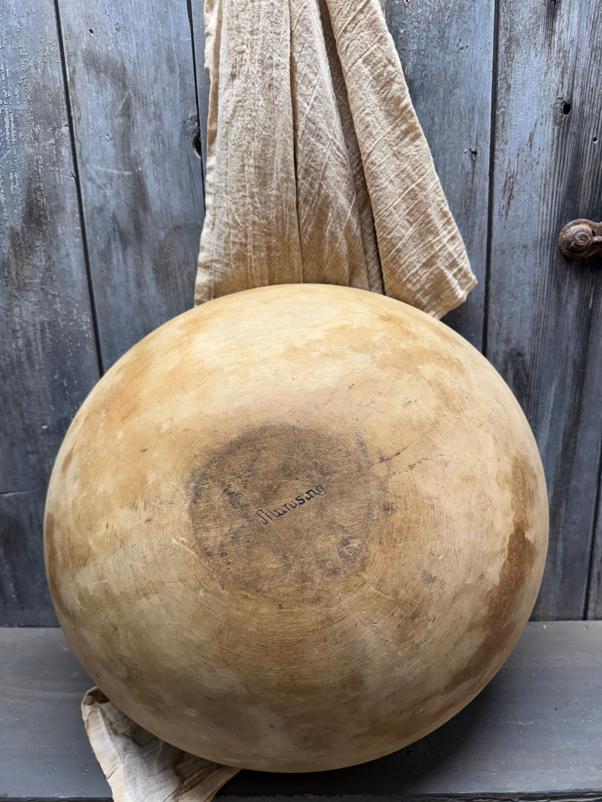WOODEN BOWL, 15.75", Munising