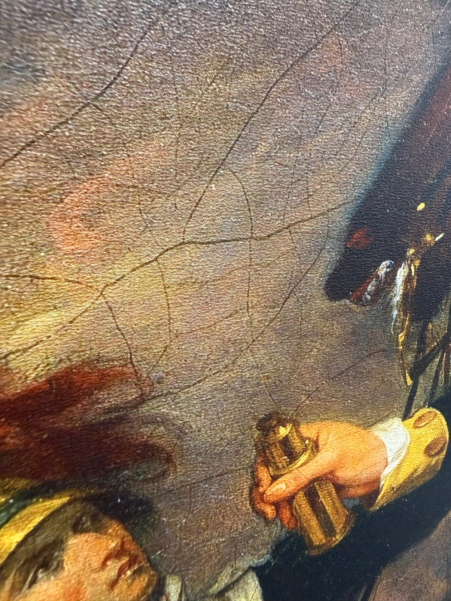 Framed Art, GEORGE WASHINGTON BEFORE THE BATTLE OF TRENTON