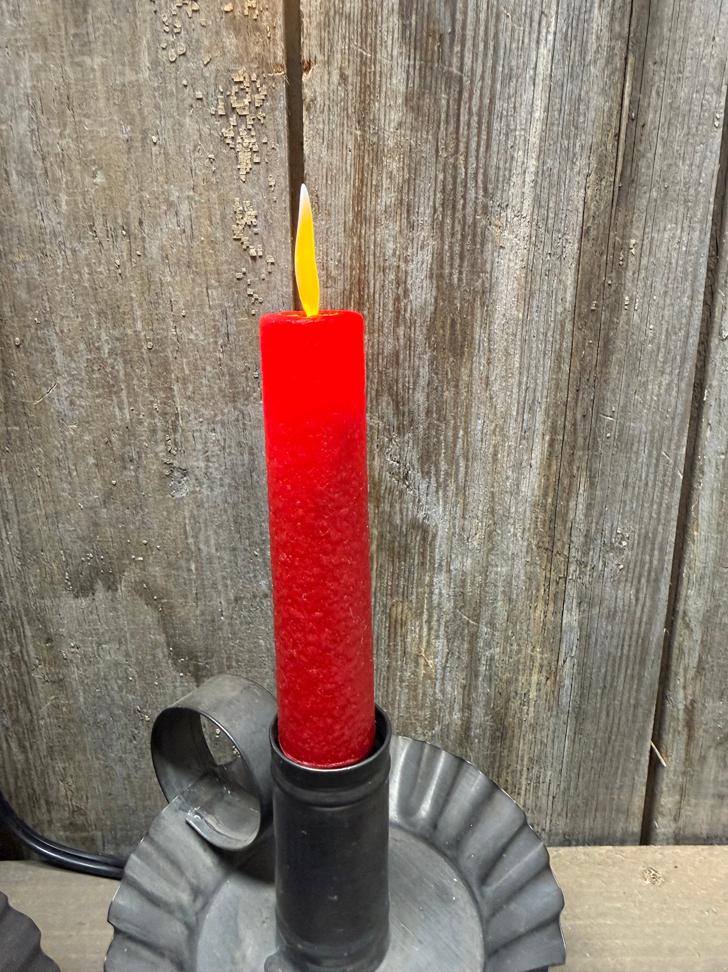 Taper, 5.5”, Electric Moving Flame, ASSORTED COLORS