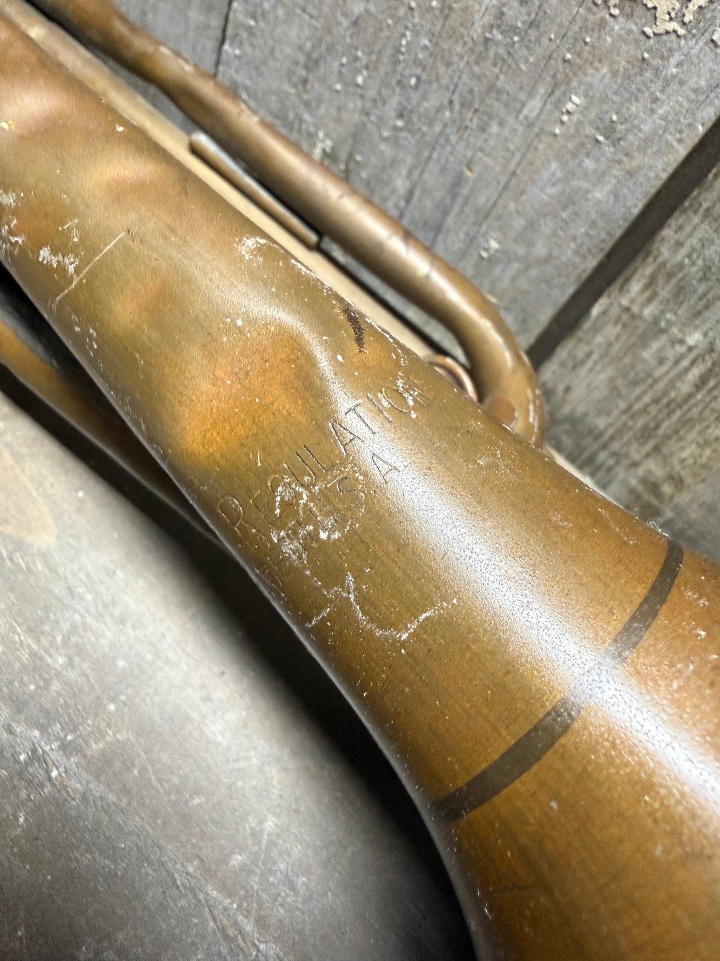 BUGLE  W/ MOUTHPIECE, As Found