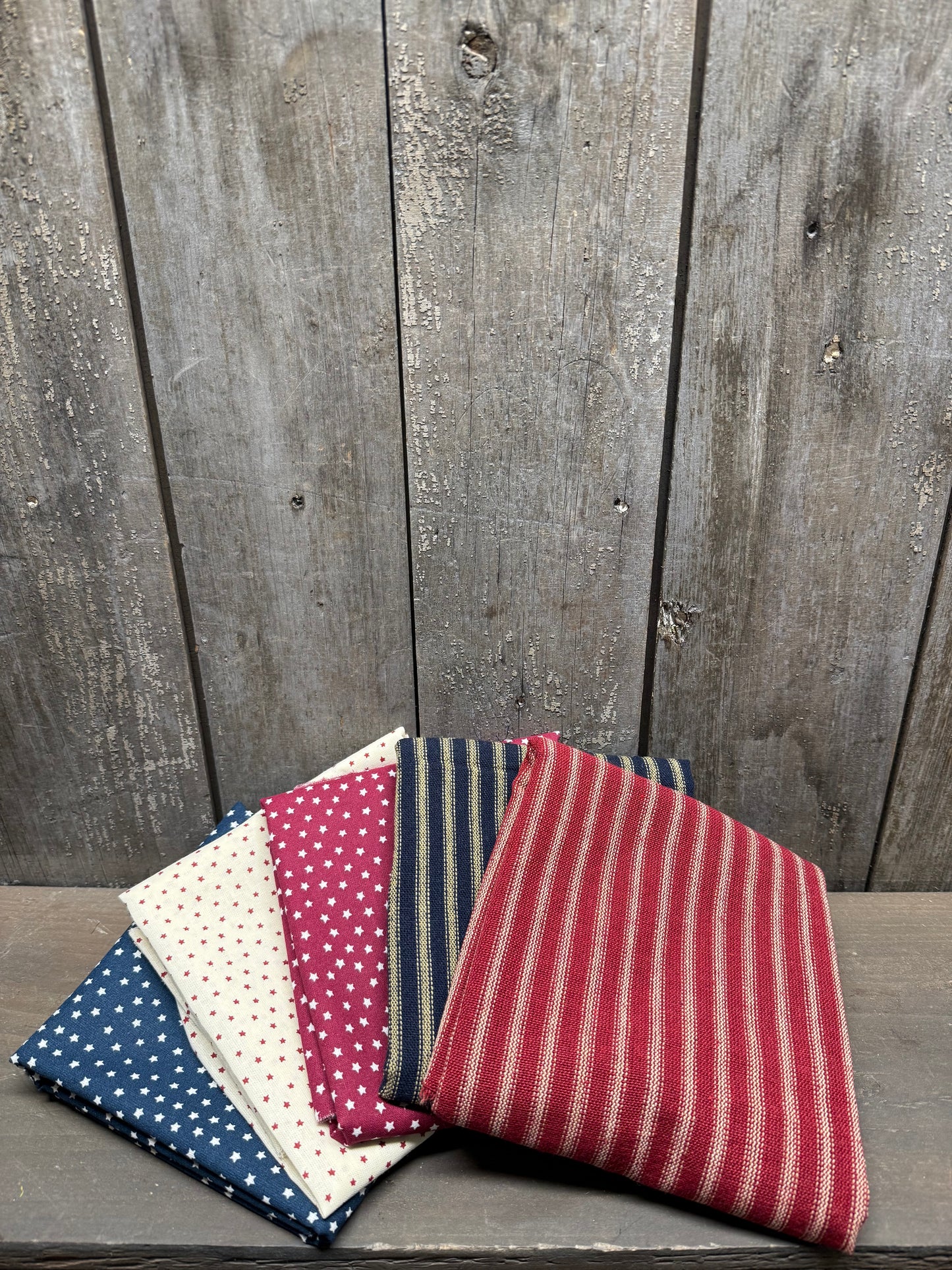 BUNDLE, Homespun Fabric, Assorted