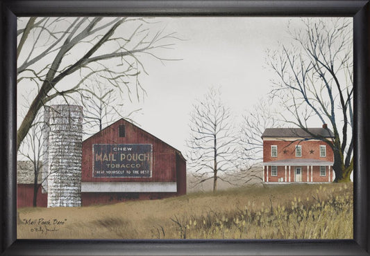 Framed Art, MAIL POUCH BARN