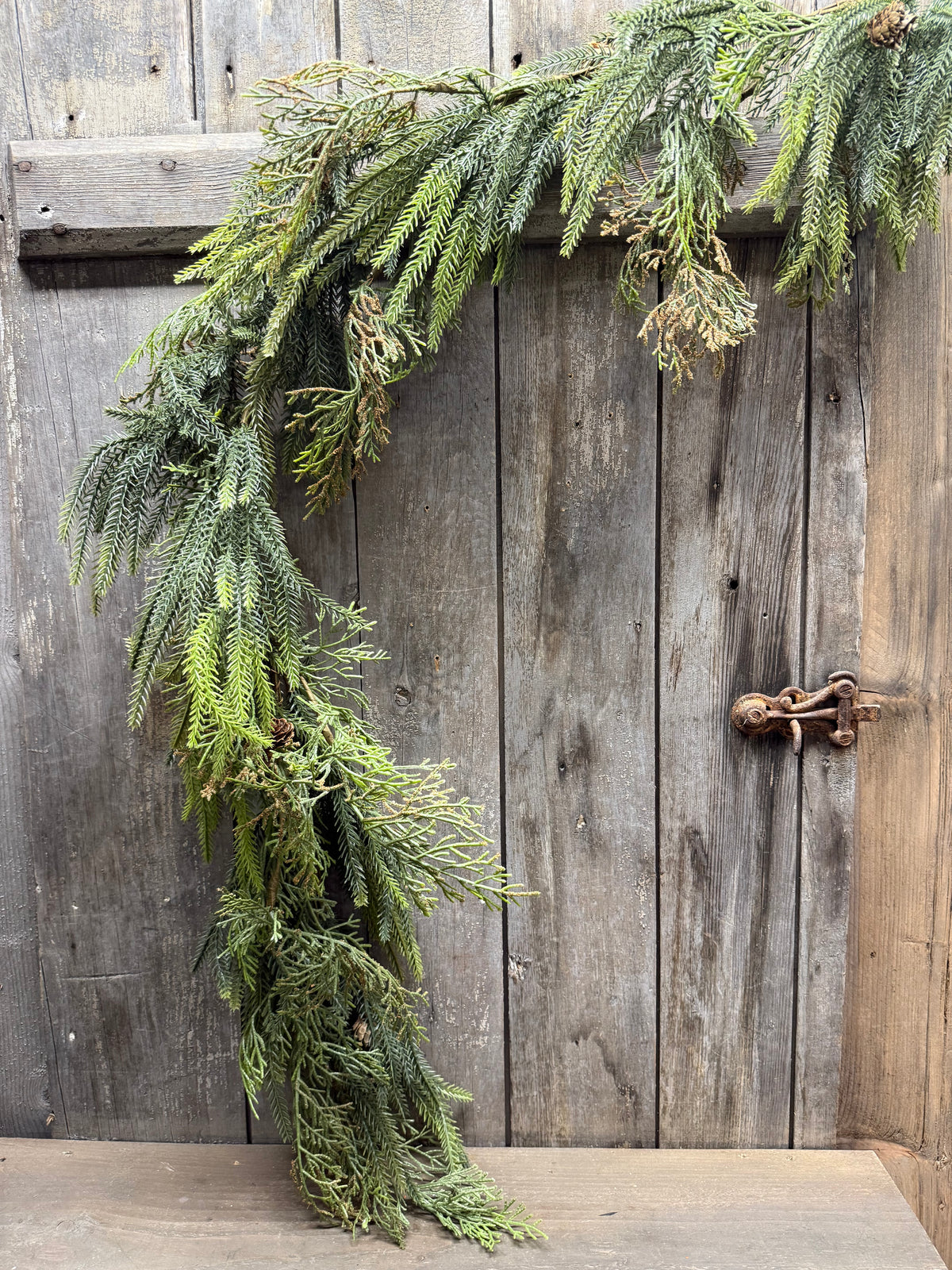 Garland, 5', MIXED PINE/PINECONE