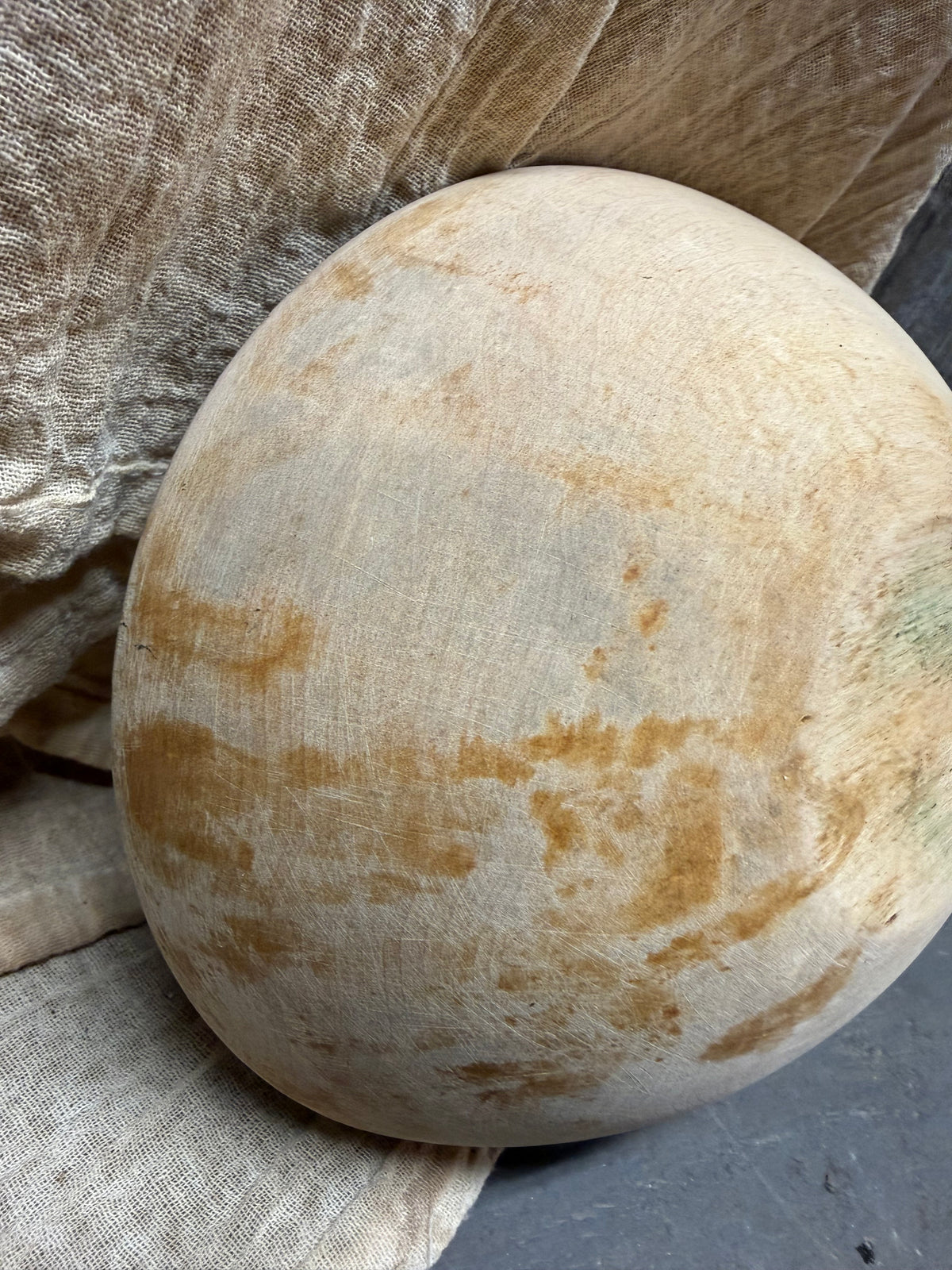 WOODEN BOWL, 7.5", OOR, Deep