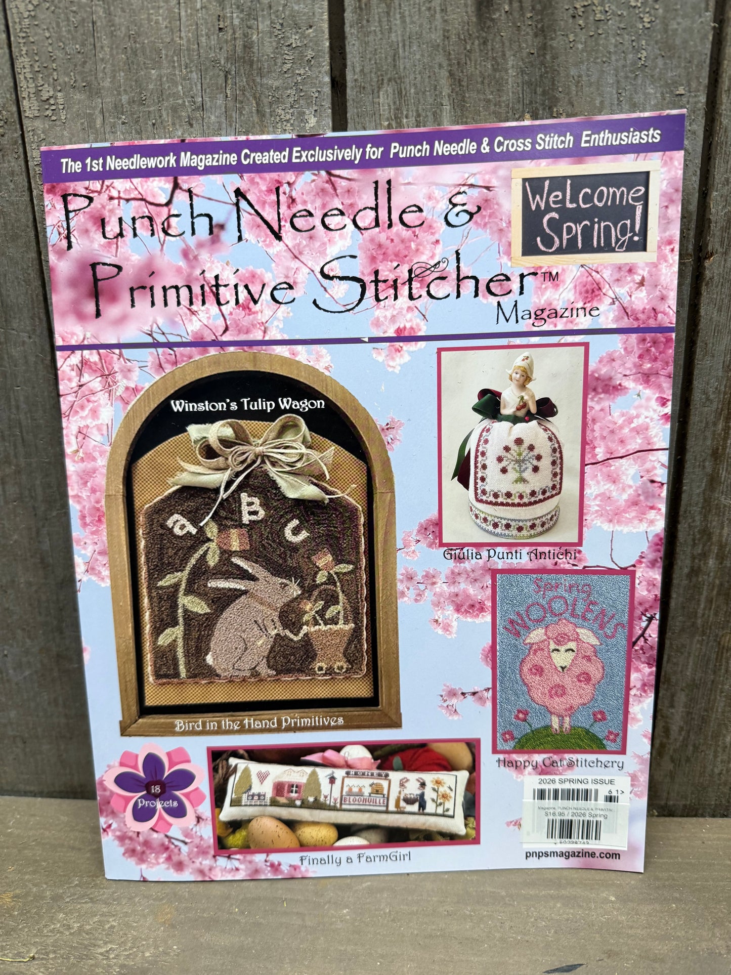 Magazine, PUNCH NEEDLE & PRIMITIVE STITCHER