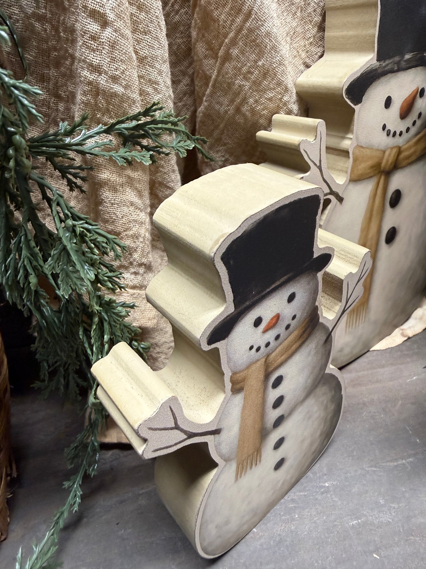 Snowmen, Set/2, CHUNKY TOP HAT