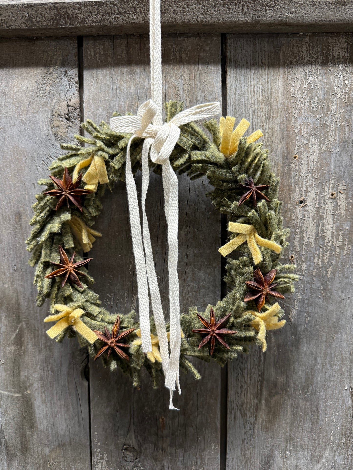 Wool Wreath, Assorted