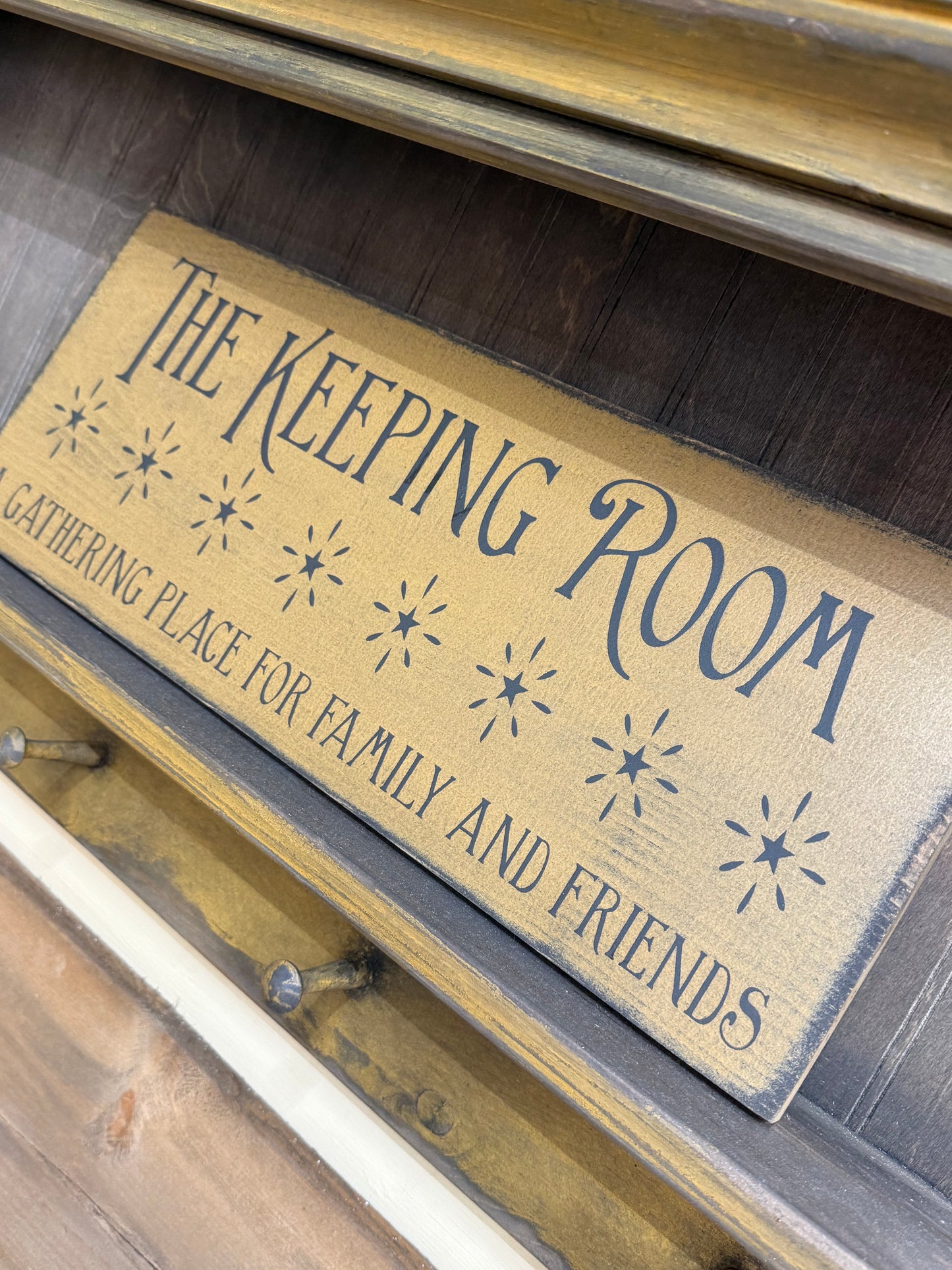Sign, 8x18, KEEPING ROOM