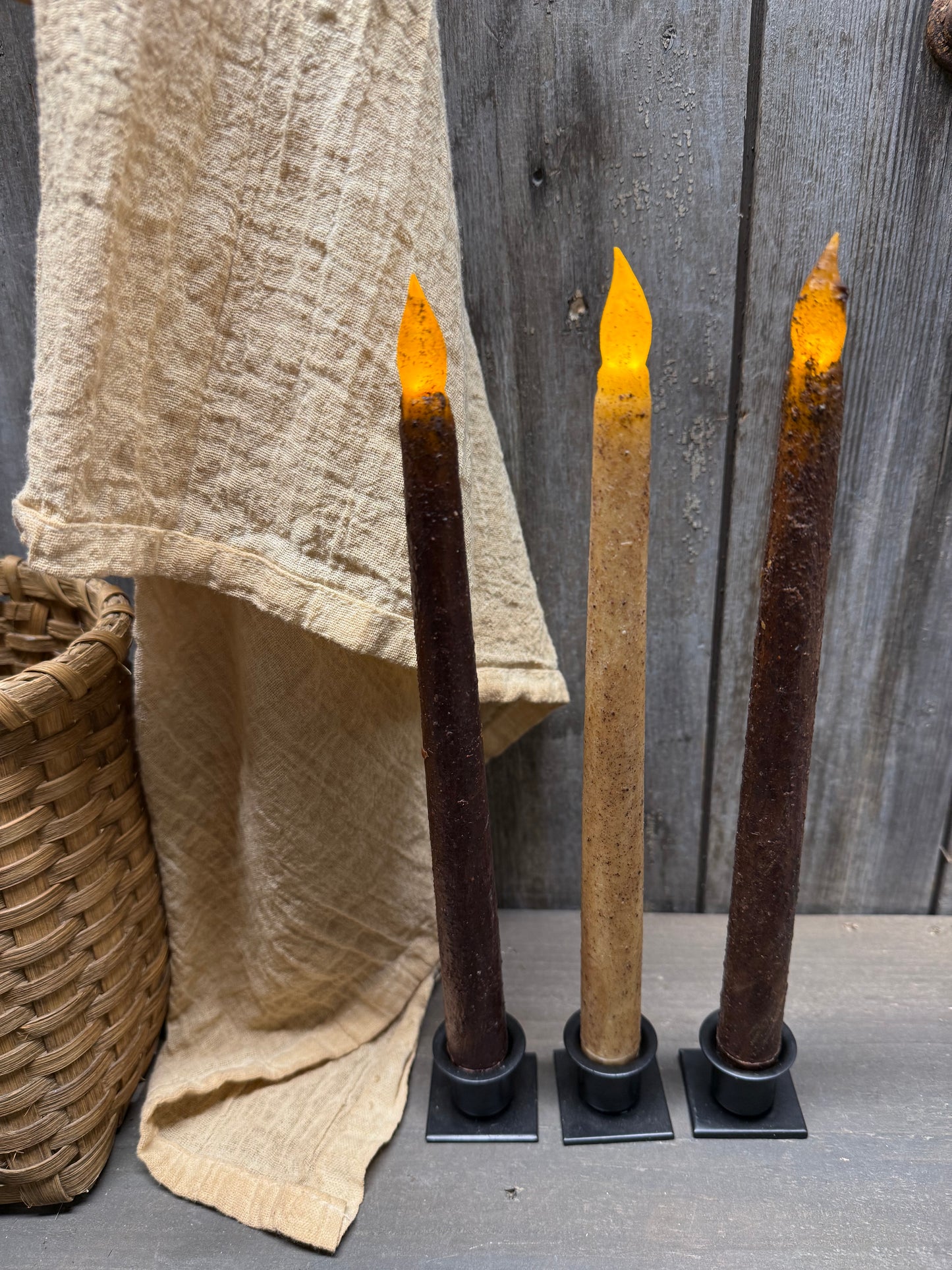 TALL TAPER, 10.75", Timer, Assorted