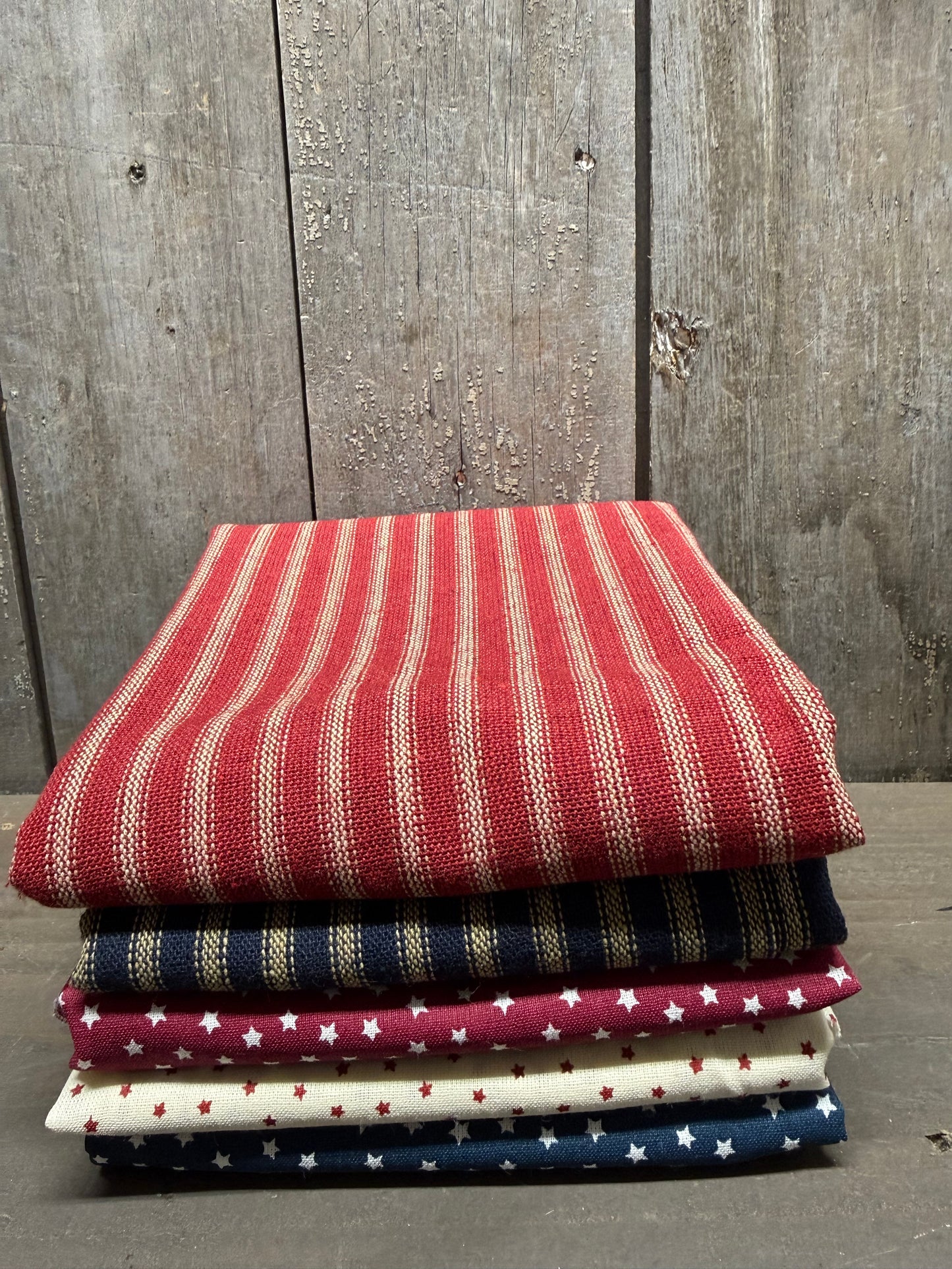 BUNDLE, Homespun Fabric, Assorted
