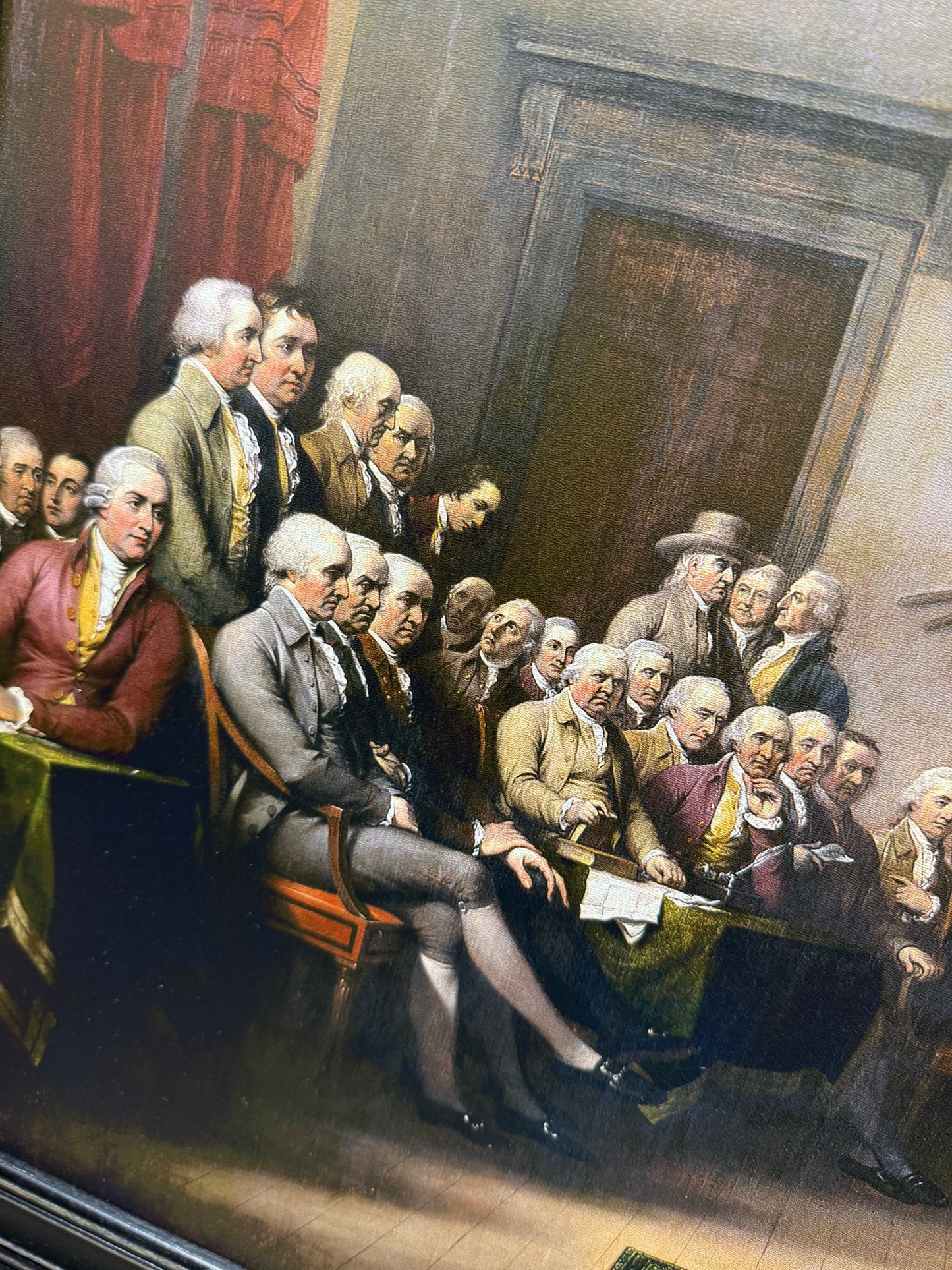 Framed Art, 20X30, DECLARATION OF INDEPENDENCE