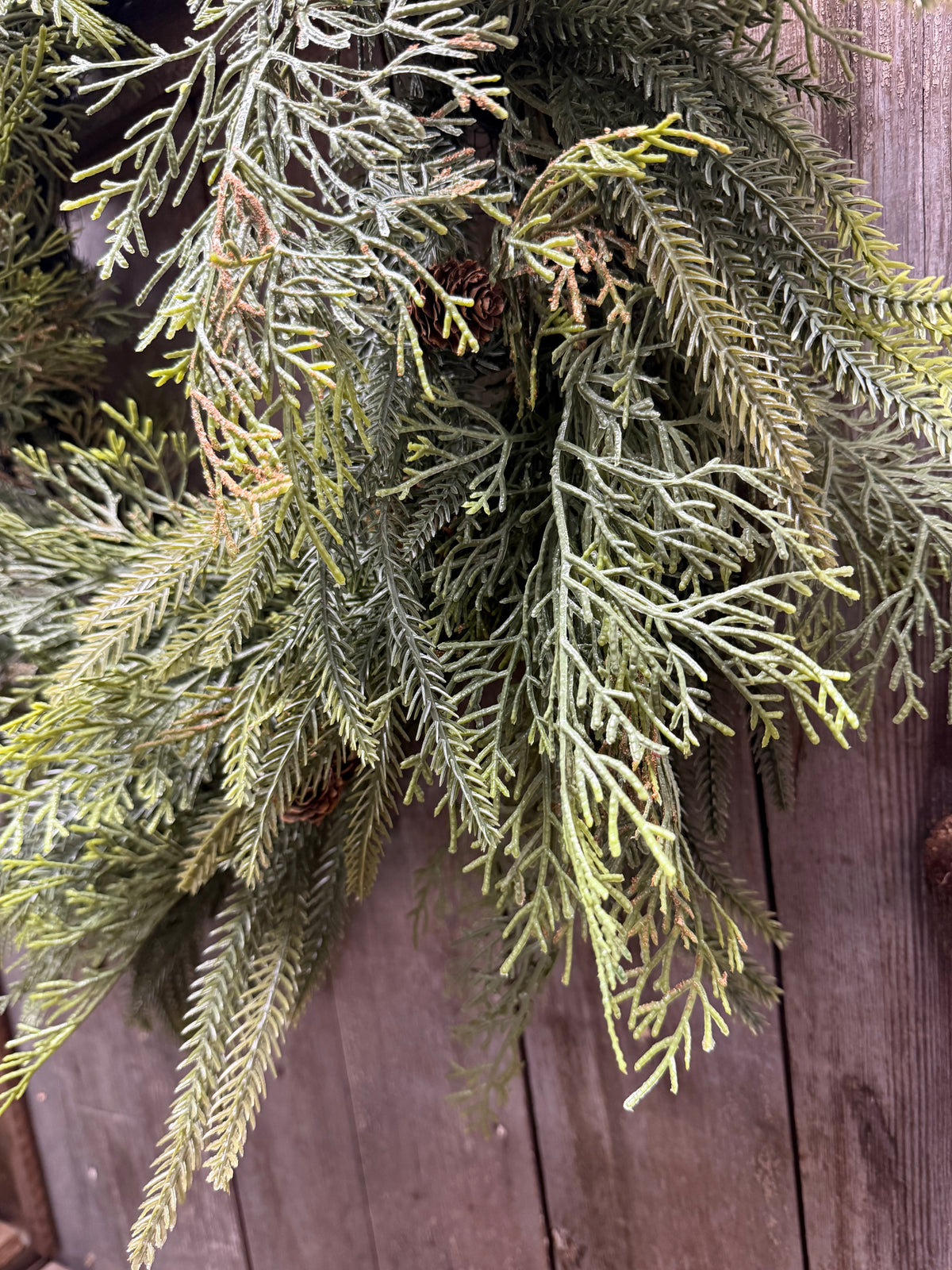 Wreath, 26", MIX PINE/PINECONE