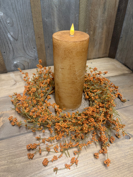 Candle Ring, 6" Inner Ring, CLUSTER BERRY