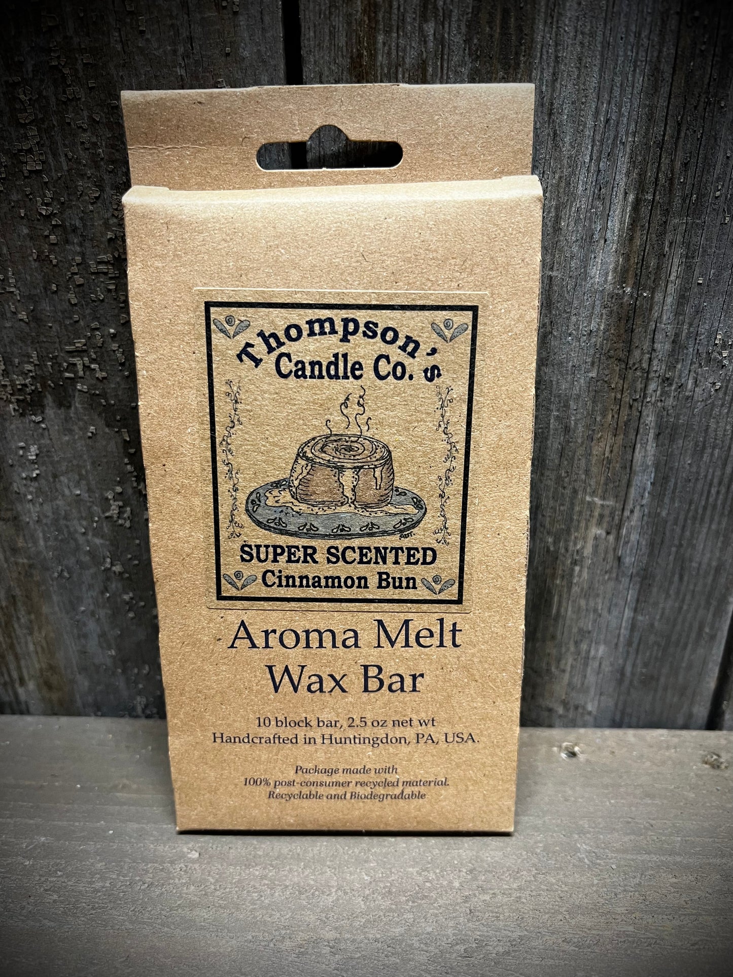 Wax Bar, 2.5 ounce, CINNAMON BUN