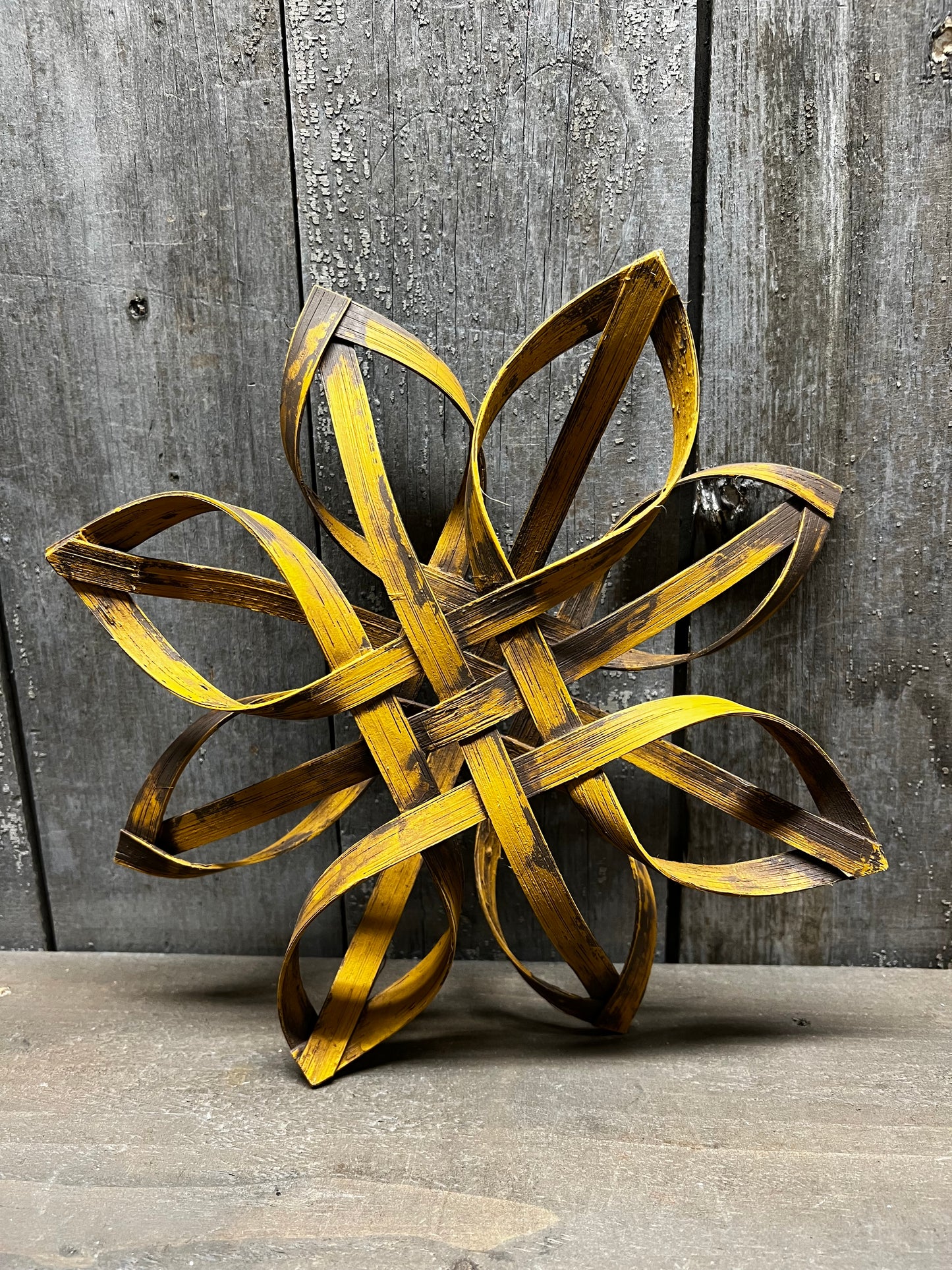 Tree Topper, 10" BASKETWEAVE