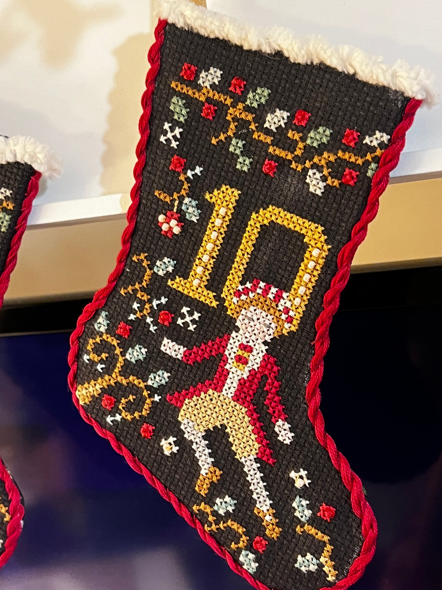 Pattern, CS, 12 DAYS OF CHRISTMAS STOCKINGS