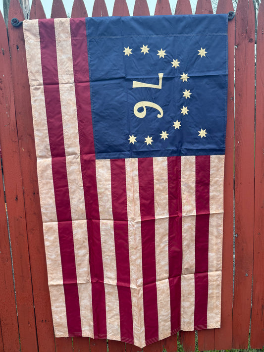 Flag, 3'x5', Pole Sleeve/Tea Stained, ASSORTED
