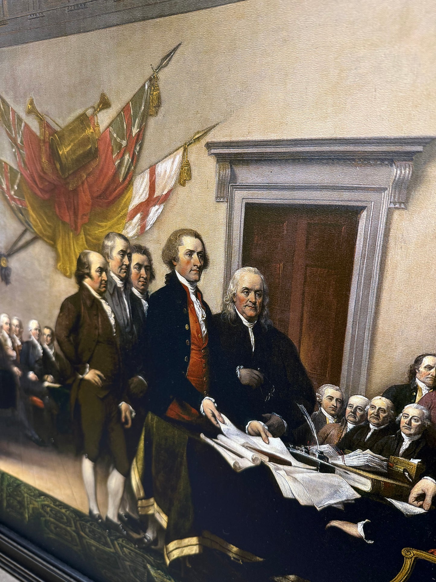 Framed Art, 20X30, DECLARATION OF INDEPENDENCE