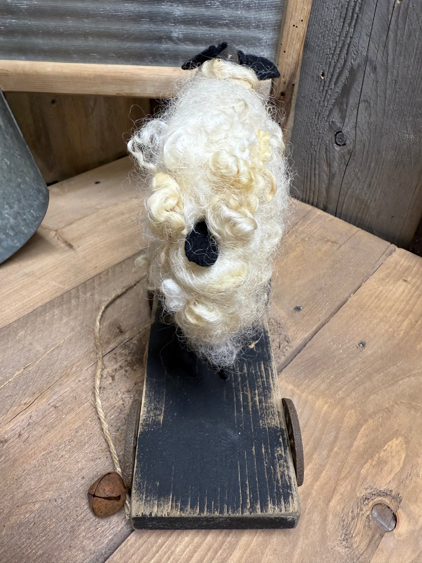 Pull Cart, WOOLY SHEEP