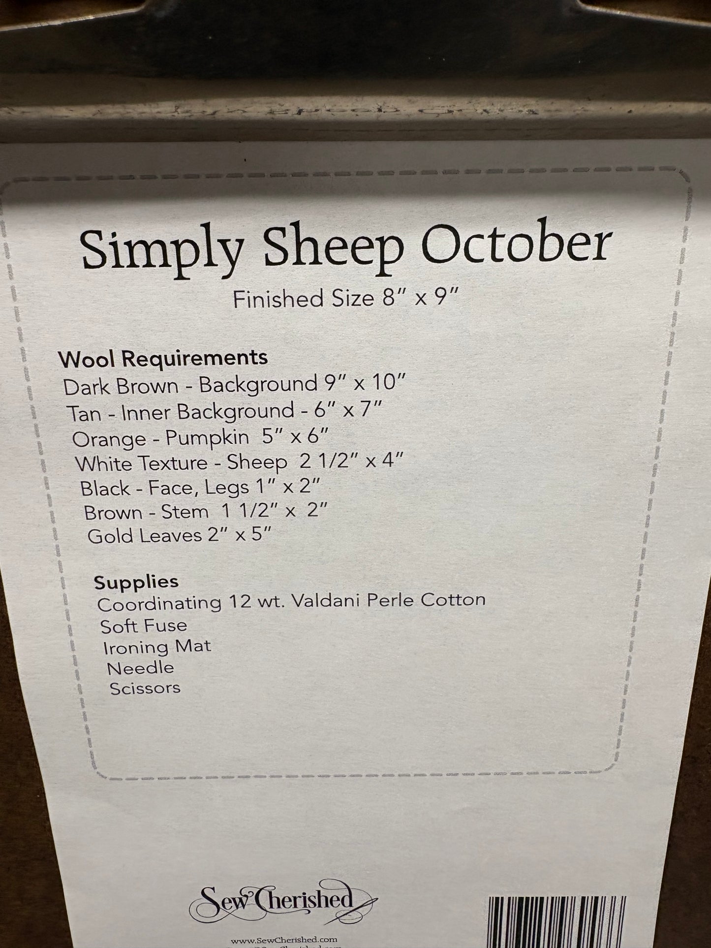 Pattern, WA, SIMPLY SHEEP OCTOBER