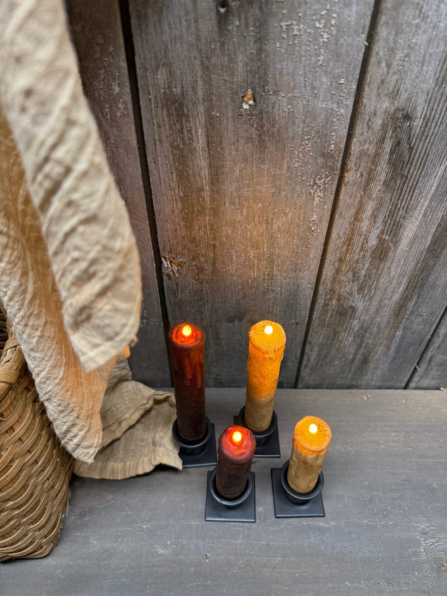 Taper Candle, LED, TIMER, PRIMITIVE TIP