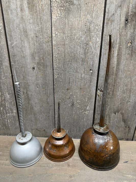 Oil Can/Dropper, EAGLE, Vintage, Assorted