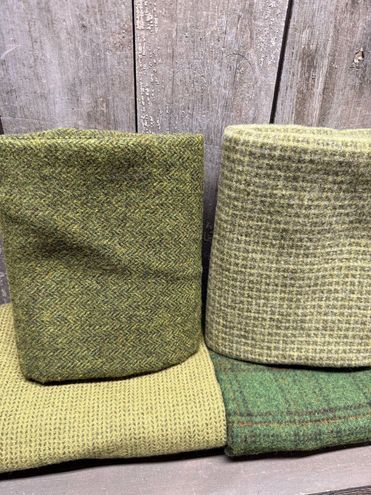 Wool Bundle, Unwashed, GREEN WITH ENVY