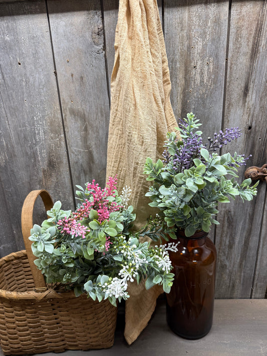 Bush, 21", FLORAL, Assorted