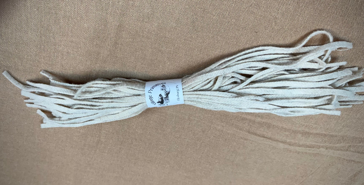 WOOL STRIPS, #8, 1/4", Pack of 50, Assorted Colors