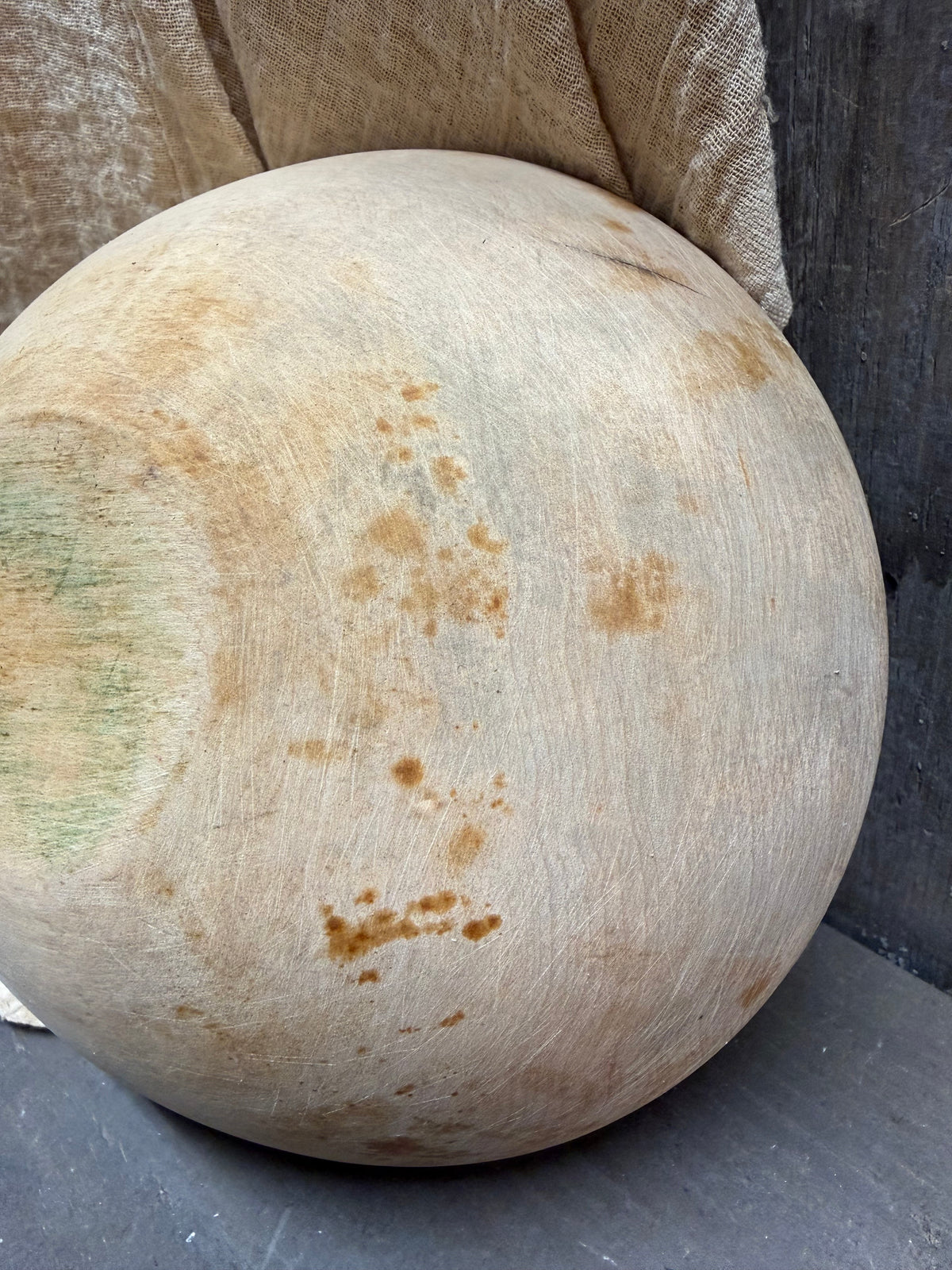 WOODEN BOWL, 7.5", OOR, Deep