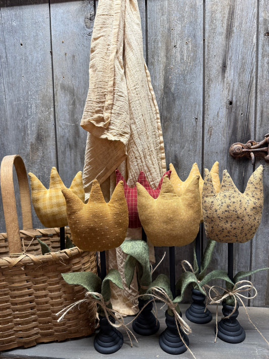 TULIP ON BASE, Assorted Sizes