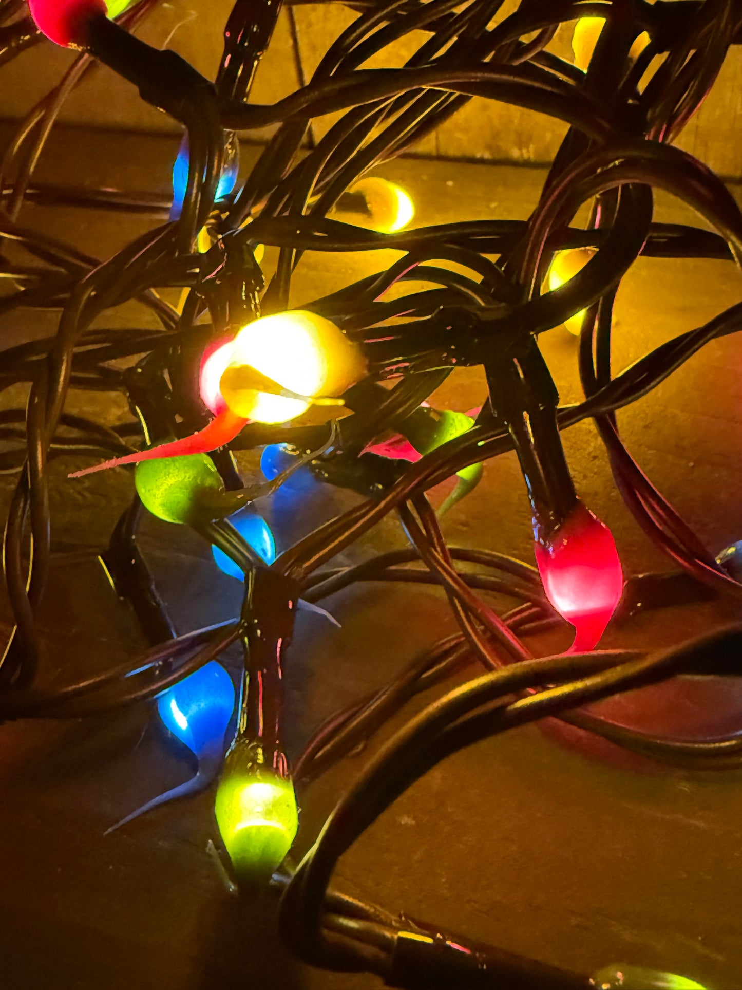 Lights, 35 Count, Hand Dipped Silicone, BATTERY, SPRING