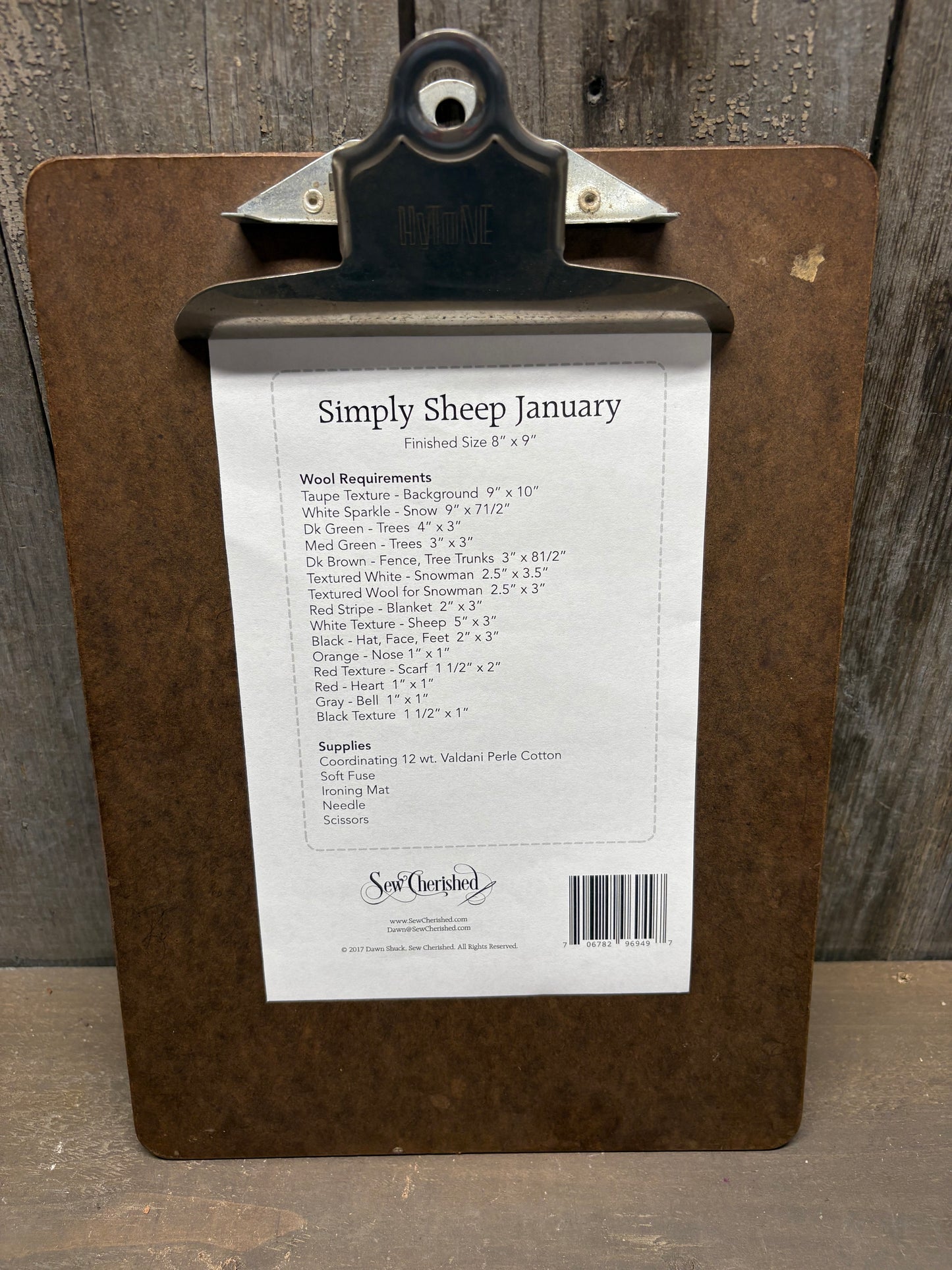 Pattern, WA, SIMPLY SHEEP JANUARY