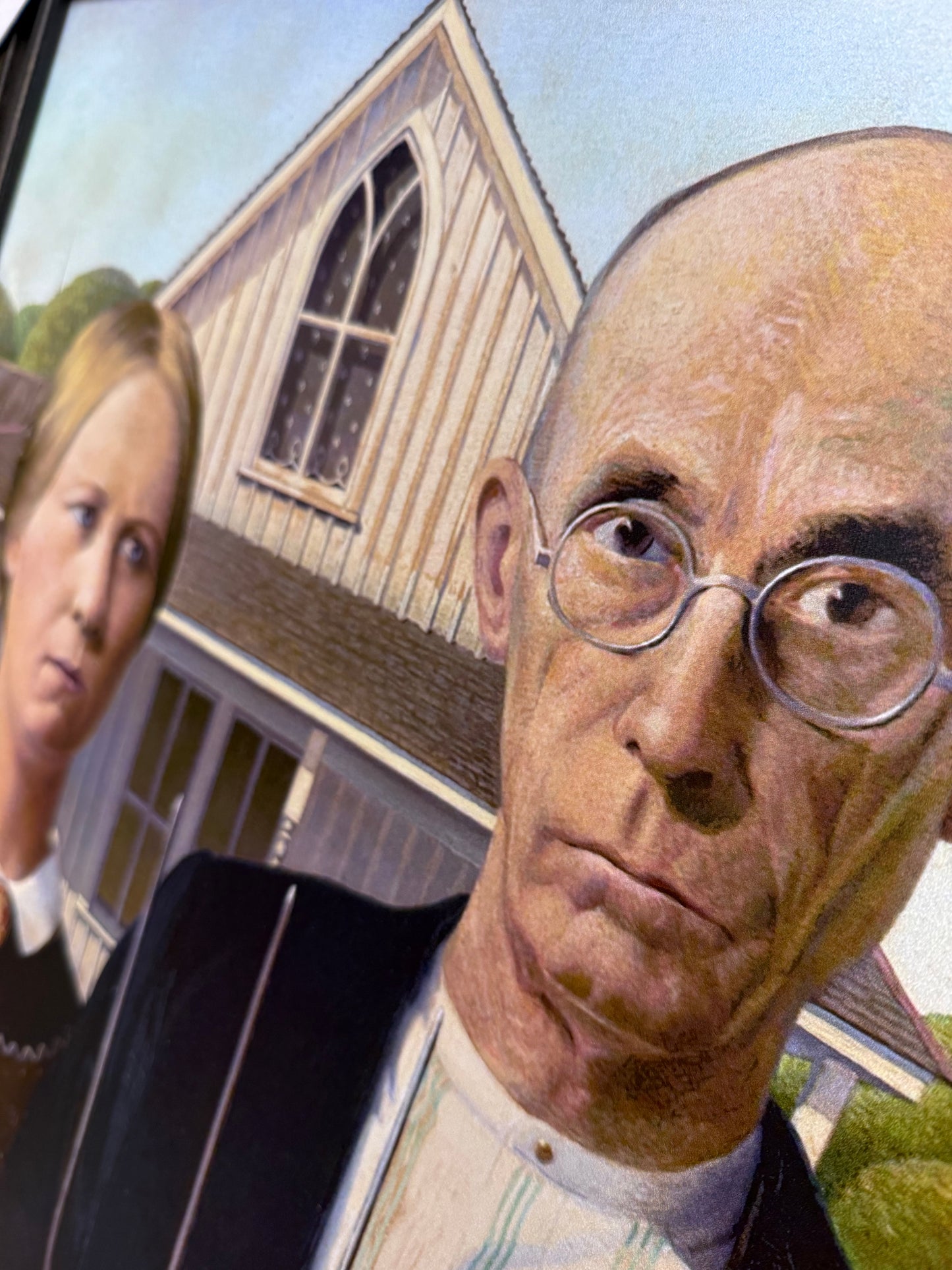Framed Art, 20X24, AMERICAN GOTHIC 1930