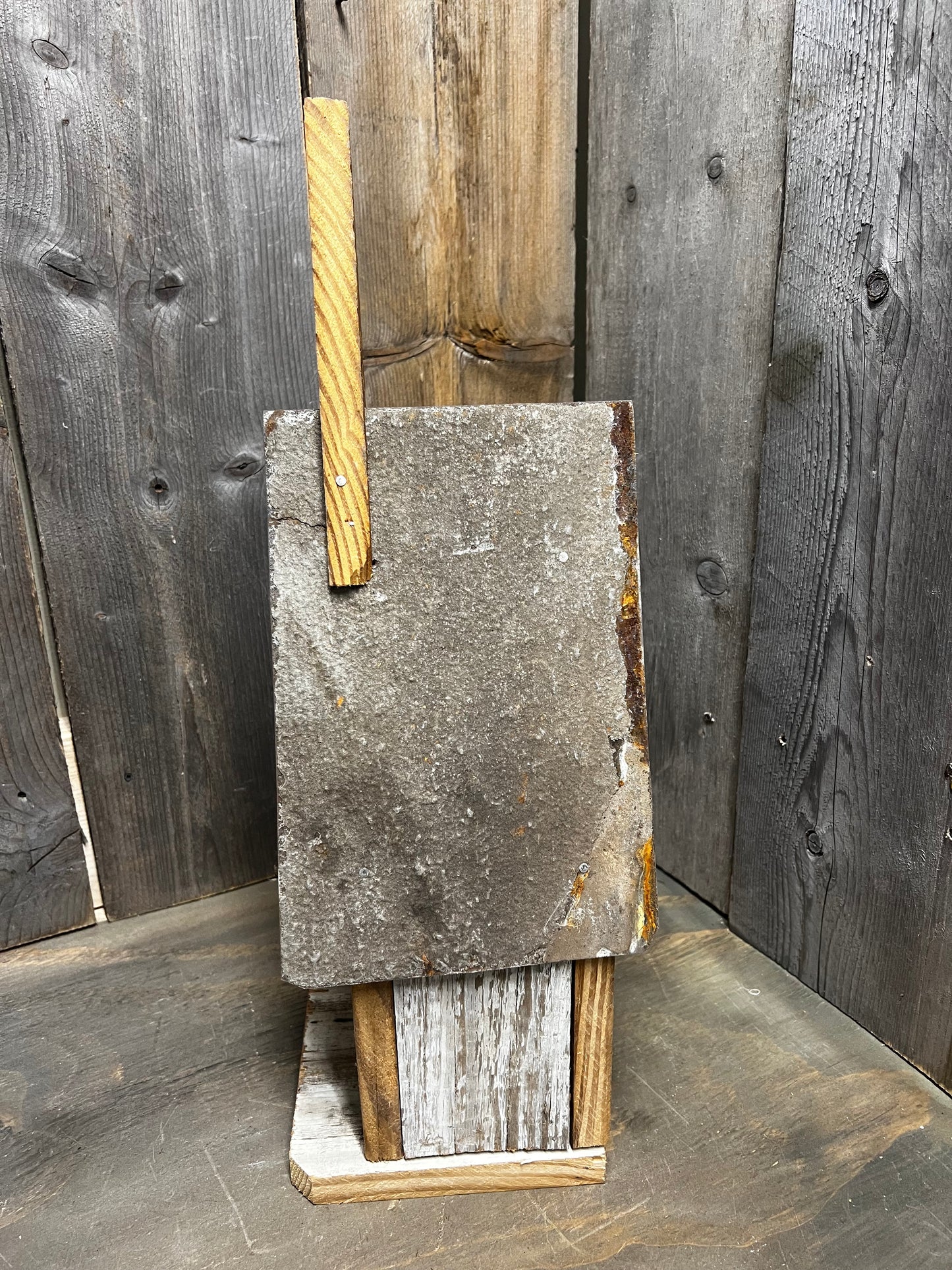 Birdhouse, Reclaimed, 19.5", CHURCH