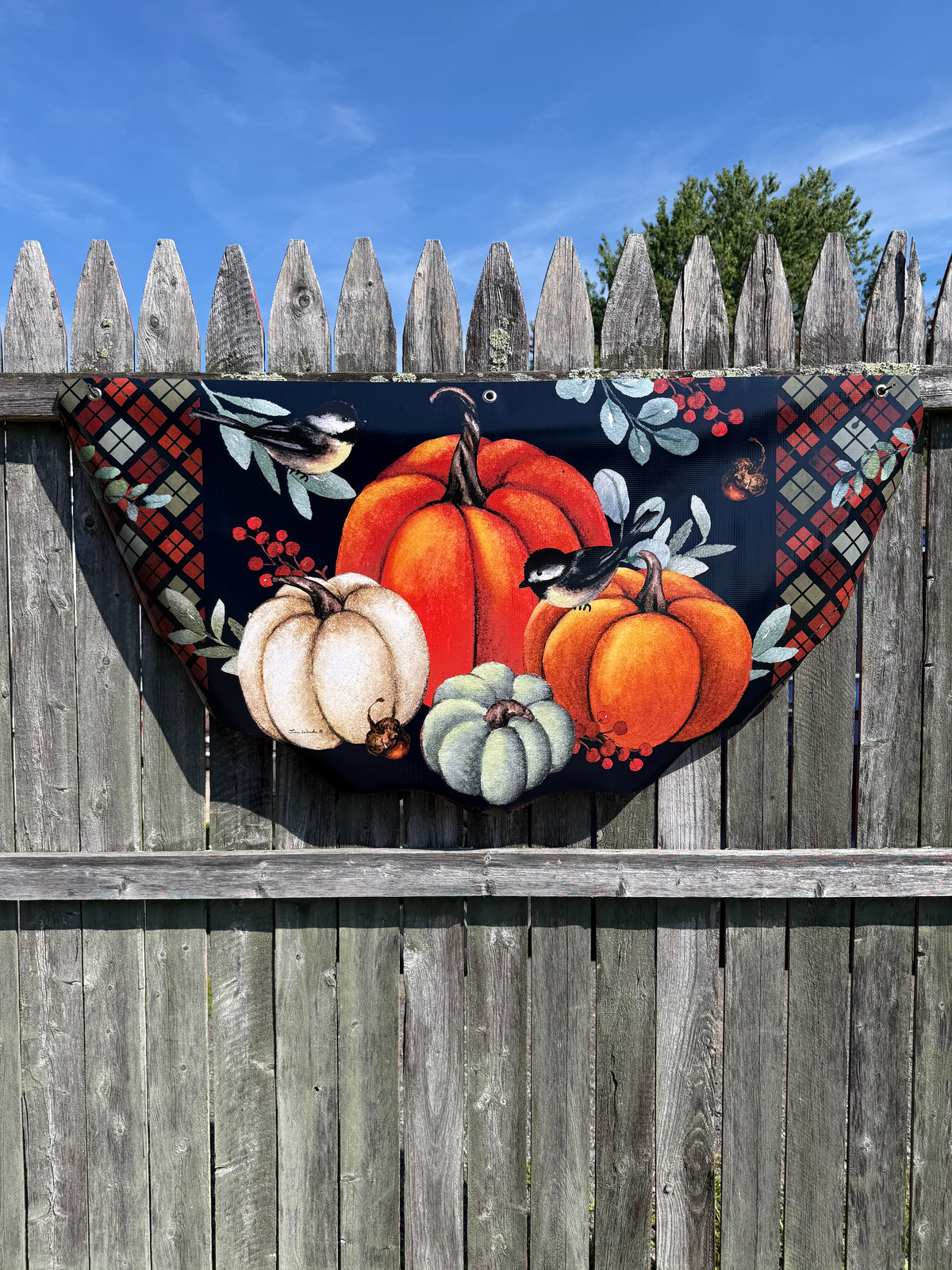Vinyl Bunting, 24"X 48", AUTUMN