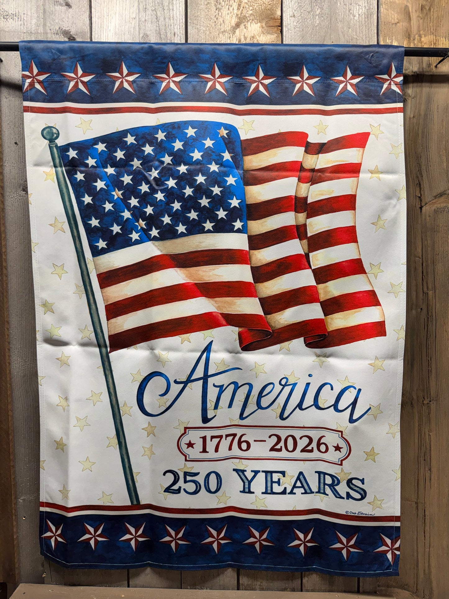 Flag, 28"x 40", AMERICA 250 YEARS
