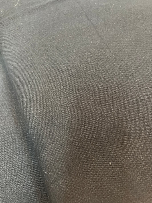 Fabric, Homespun, BLACK