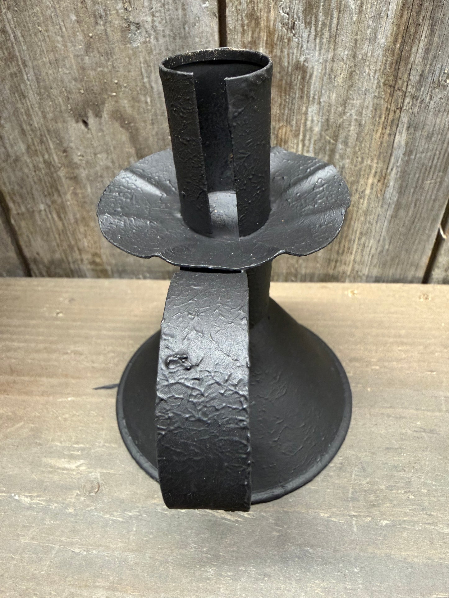 Candle Stand, TEXTURED BLACK