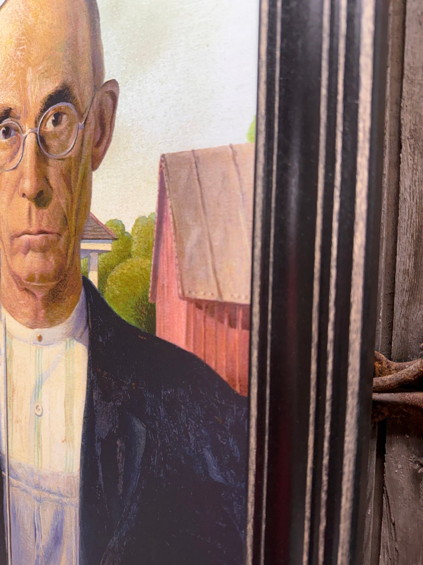 Framed Art, 20X24, AMERICAN GOTHIC 1930