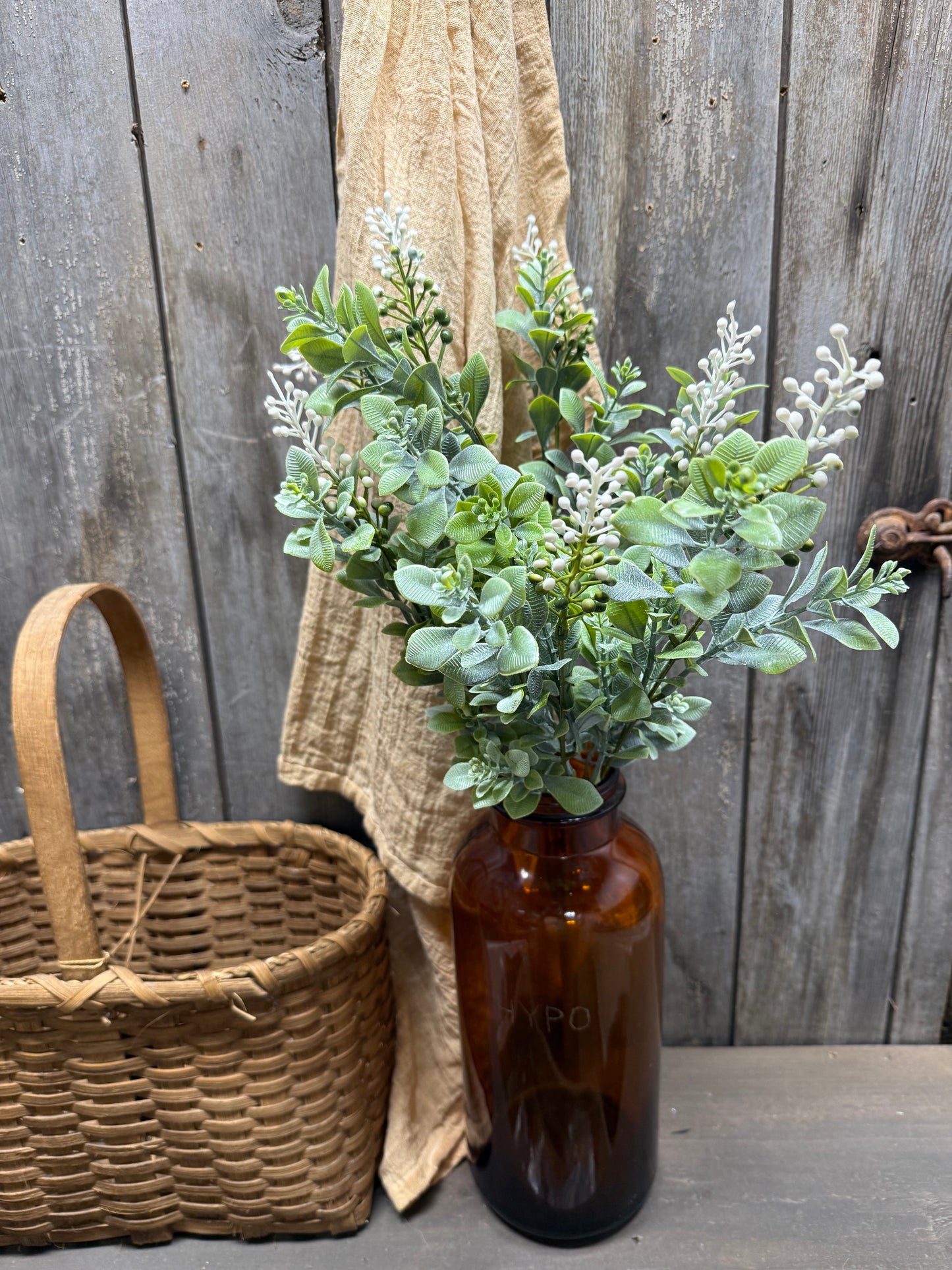 Bush, 21", FLORAL, Assorted