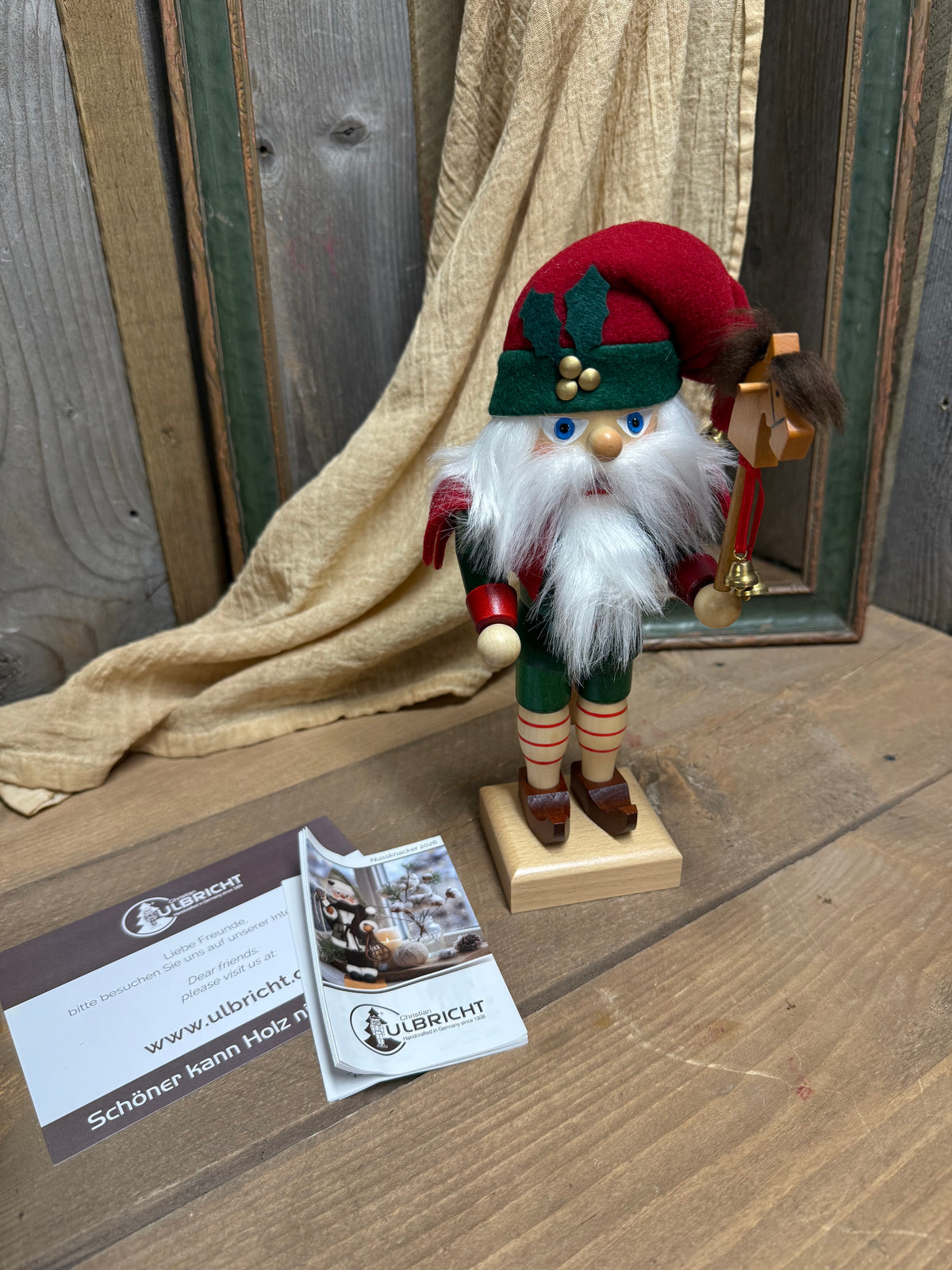 CHRISTMAS ELF, 10.5” Nutcracker