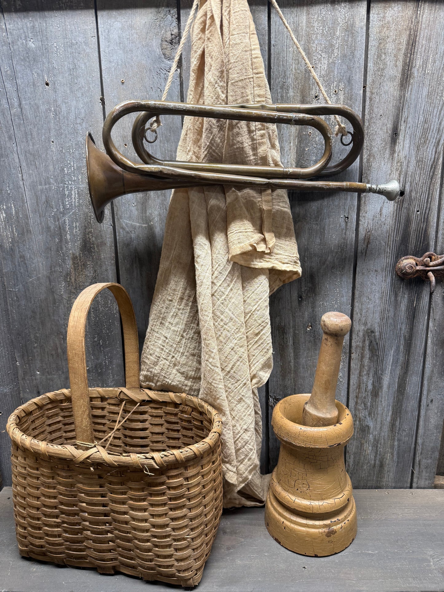 BUGLE  W/ MOUTHPIECE, As Found