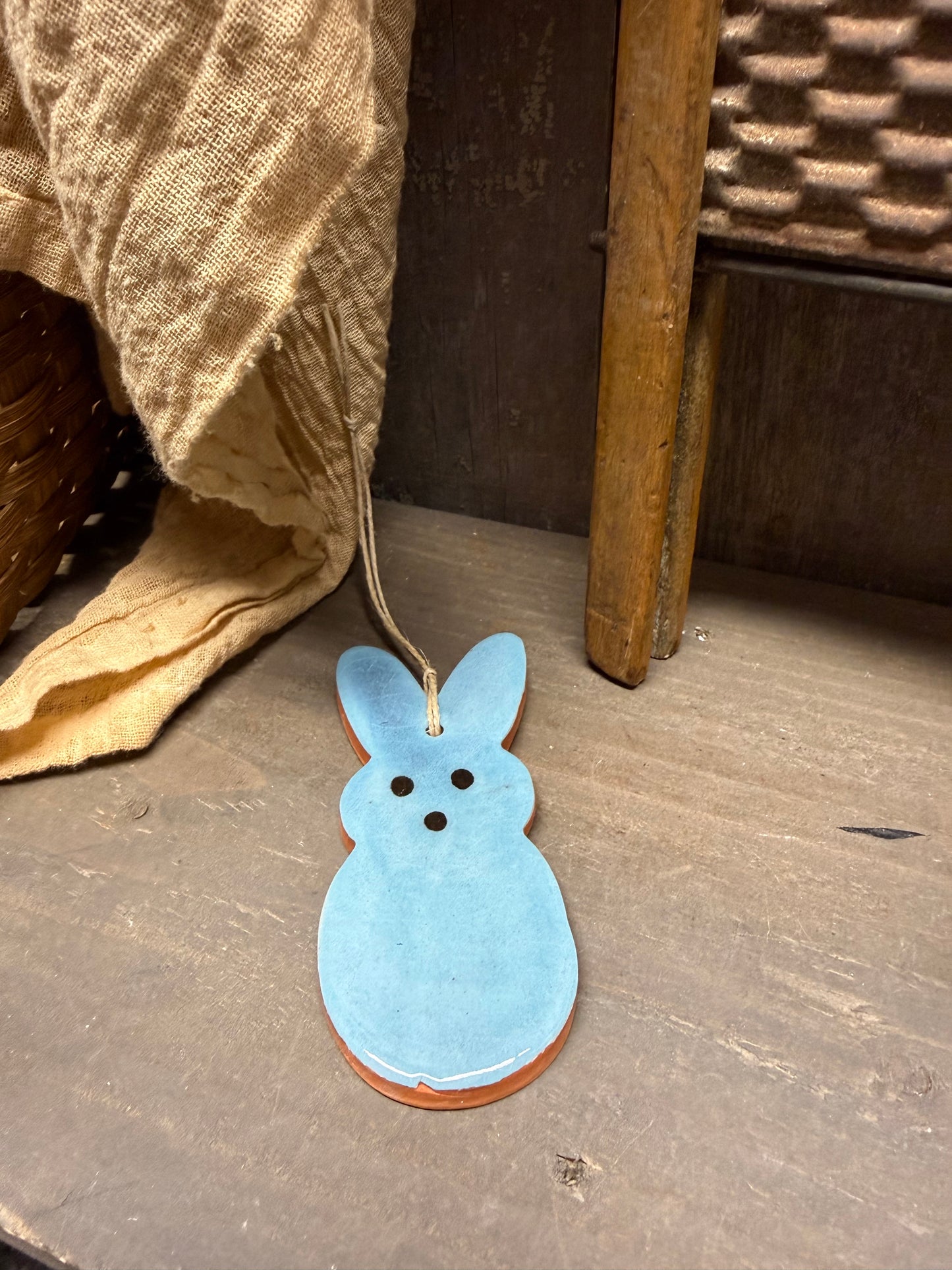 Ornament, Redware, BUNNY, Assorted