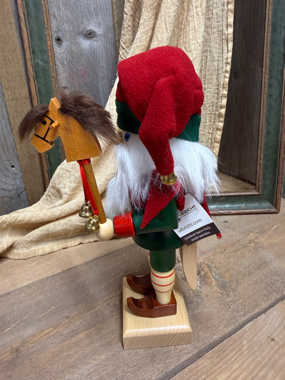 CHRISTMAS ELF, 10.5” Nutcracker