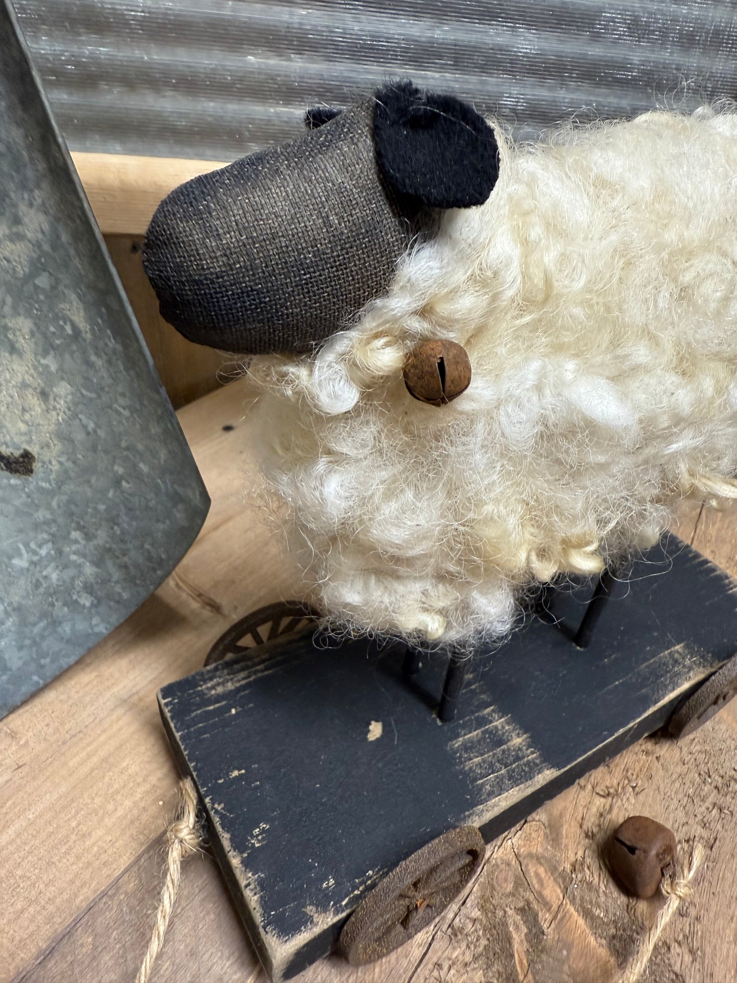 Pull Cart, WOOLY SHEEP