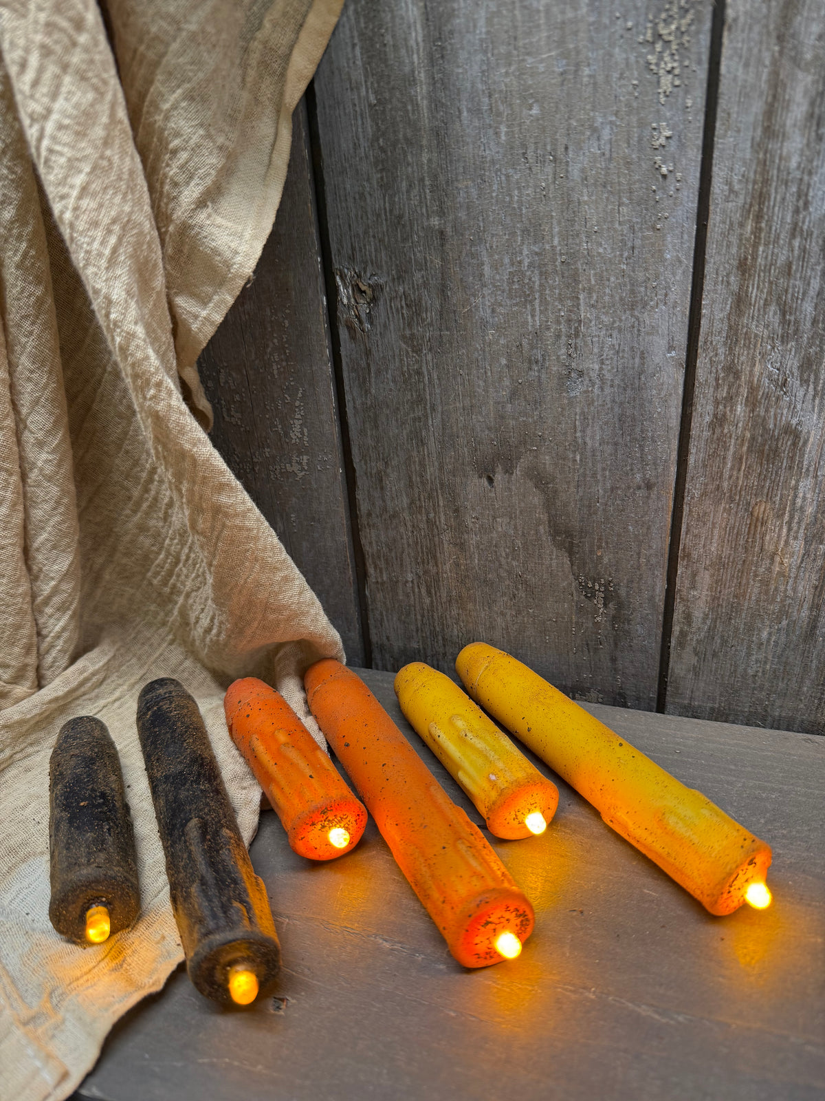 Taper Candle, LED, TIMER, PRIMITIVE TIP