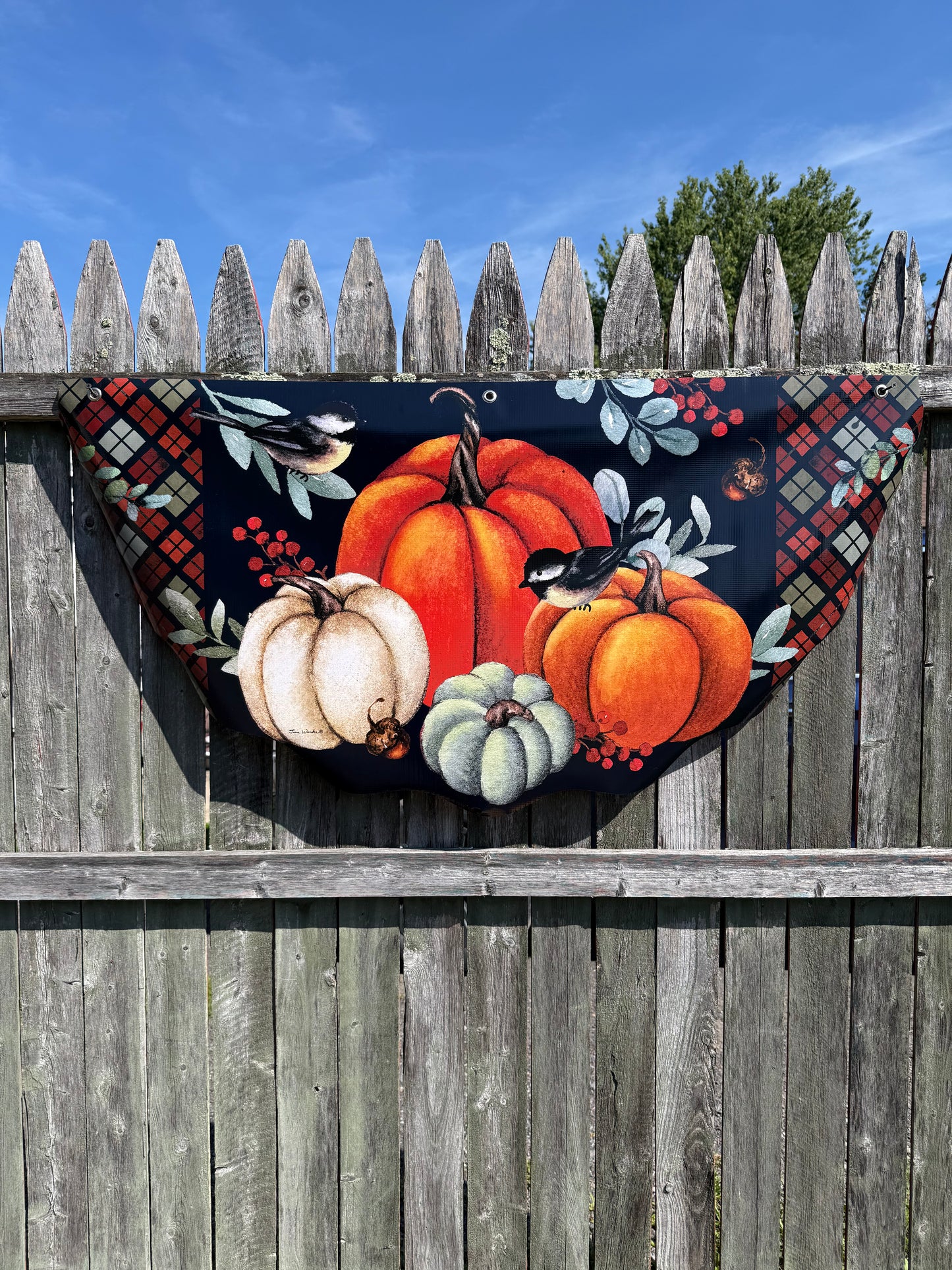 Vinyl Bunting, 24"X 48", AUTUMN