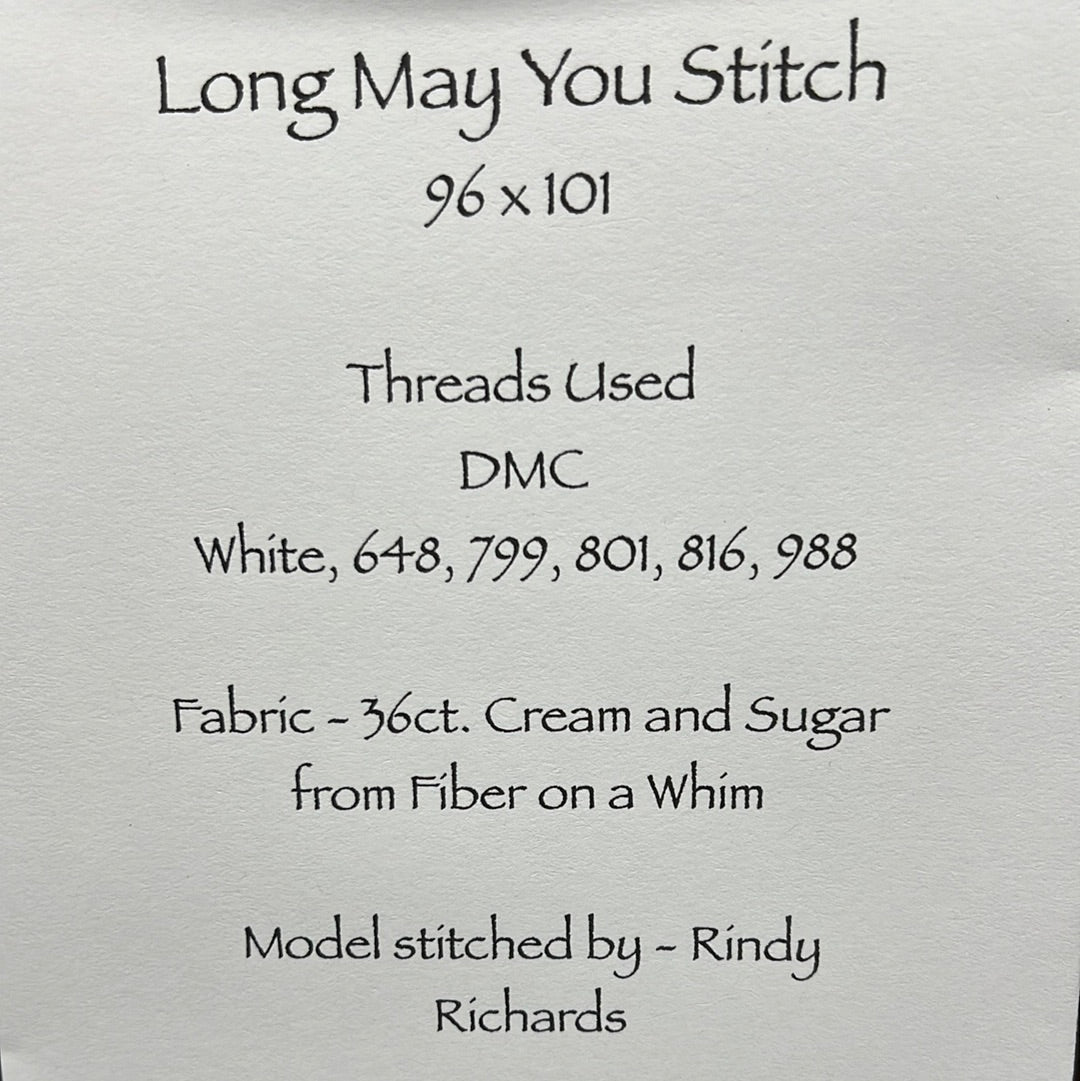 Pattern, CS, LONG MAY YOU STITCH