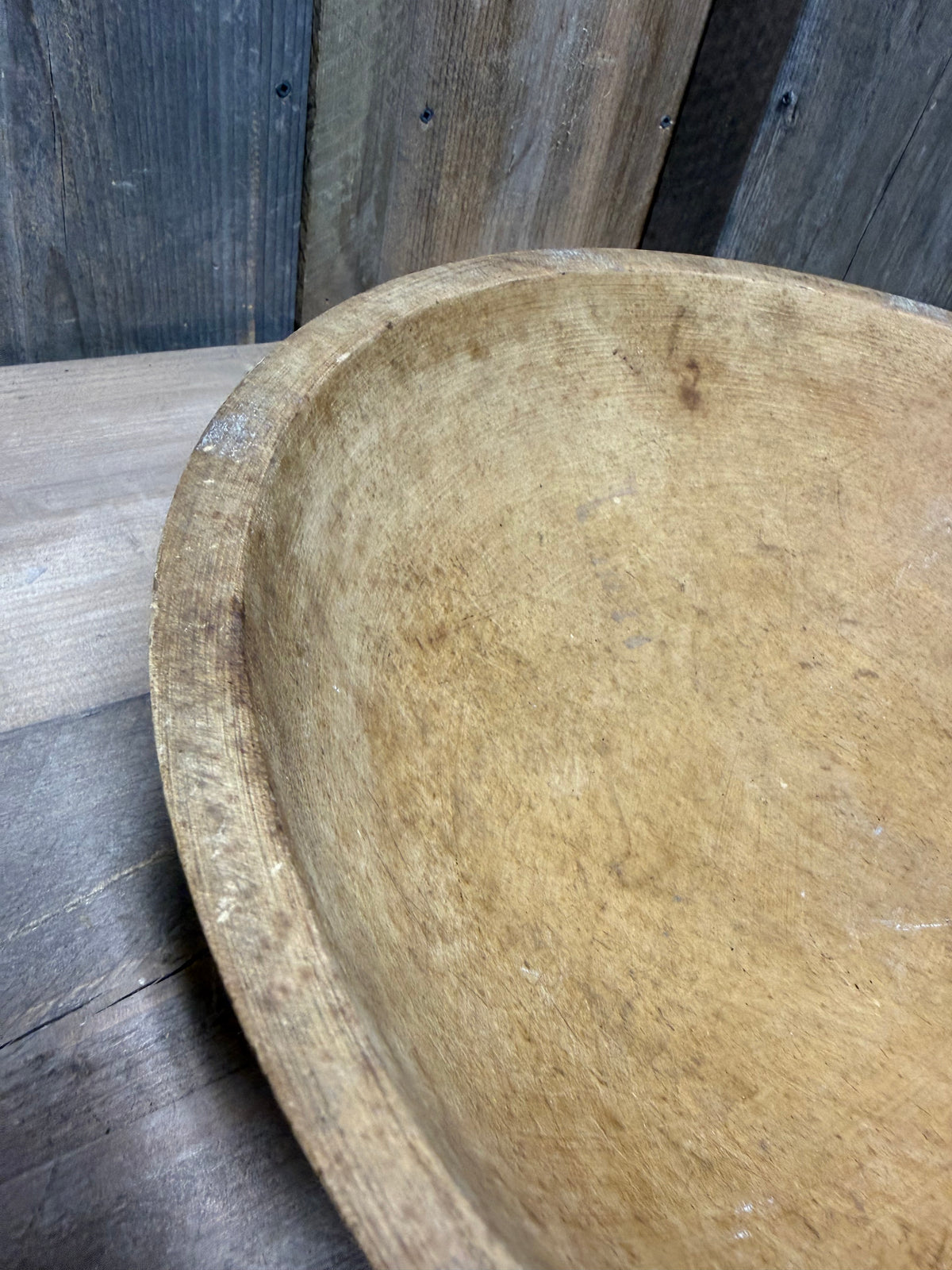WOODEN BOWL, 13.25", Munising